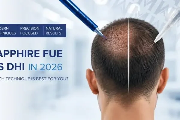 FUE Sapphire Vs. DHI – Quelle Méthode De Greffe De Cheveux Est Supérieure ?