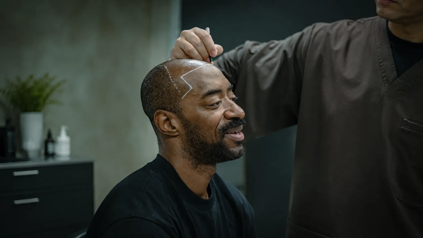 Man Hair Transplant